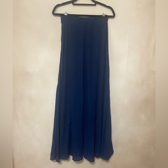 Show Me Your Mumu LIKE NEW Princess Ariel Skirt high waisted navy chiffon size S - Picture 2 of 5